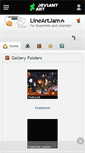 Mobile Screenshot of lineartjam.deviantart.com