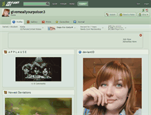Tablet Screenshot of givemeallyourpoison3.deviantart.com