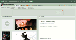 Desktop Screenshot of inthedragonsden.deviantart.com