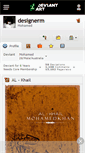 Mobile Screenshot of designerm.deviantart.com