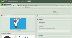 Desktop Screenshot of fallenidentity.deviantart.com