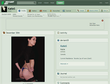 Tablet Screenshot of katies.deviantart.com