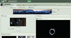 Desktop Screenshot of 1000900054.deviantart.com