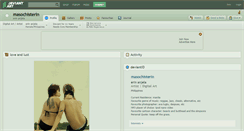 Desktop Screenshot of masochisterin.deviantart.com