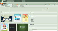 Desktop Screenshot of maikel91.deviantart.com