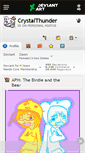 Mobile Screenshot of crystalthunder.deviantart.com