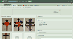 Desktop Screenshot of crypticgirl89.deviantart.com