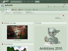 Tablet Screenshot of moffycoffe.deviantart.com