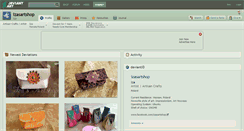 Desktop Screenshot of izasartshop.deviantart.com