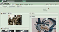 Desktop Screenshot of leviathan187.deviantart.com