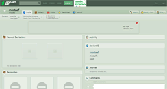 Desktop Screenshot of mostaaf.deviantart.com