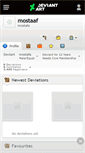 Mobile Screenshot of mostaaf.deviantart.com