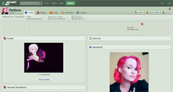 Desktop Screenshot of fendove.deviantart.com
