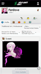 Mobile Screenshot of fendove.deviantart.com