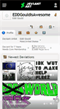 Mobile Screenshot of eddgouldisawesome.deviantart.com