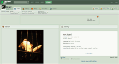 Desktop Screenshot of klrsty.deviantart.com