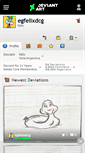 Mobile Screenshot of egfelixdcg.deviantart.com