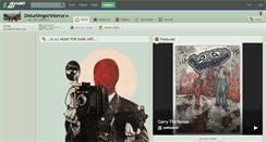 Desktop Screenshot of disturbingarthorror.deviantart.com