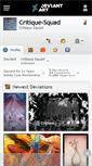 Mobile Screenshot of critique-squad.deviantart.com