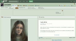 Desktop Screenshot of crowcandy.deviantart.com