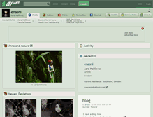 Tablet Screenshot of enasni.deviantart.com