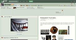 Desktop Screenshot of kabudragon.deviantart.com