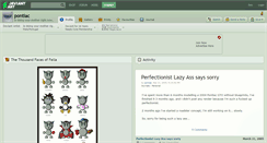 Desktop Screenshot of pontiac.deviantart.com