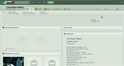 Desktop Screenshot of char-rose-gallery.deviantart.com