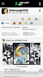 Mobile Screenshot of fallenangel008.deviantart.com