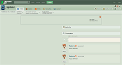 Desktop Screenshot of lightbird.deviantart.com