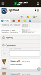 Mobile Screenshot of lightbird.deviantart.com