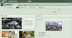 Desktop Screenshot of finn-mcmissile.deviantart.com