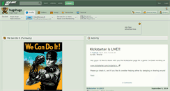 Desktop Screenshot of hugohugo.deviantart.com