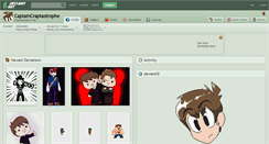 Desktop Screenshot of captaincraptastrophe.deviantart.com