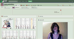 Desktop Screenshot of clockworkinfinity.deviantart.com
