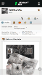 Mobile Screenshot of noirlucida.deviantart.com