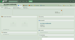 Desktop Screenshot of en-vision-multimedia.deviantart.com
