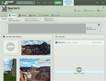 Tablet Screenshot of dracon72.deviantart.com