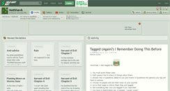 Desktop Screenshot of mothhawk.deviantart.com