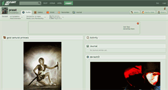 Desktop Screenshot of prasst.deviantart.com