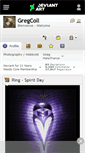 Mobile Screenshot of gregcoll.deviantart.com