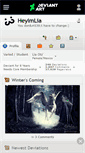 Mobile Screenshot of heyimlia.deviantart.com