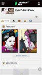 Mobile Screenshot of kyoto-geisha.deviantart.com