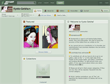 Tablet Screenshot of kyoto-geisha.deviantart.com