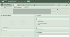 Desktop Screenshot of cornholioplz.deviantart.com