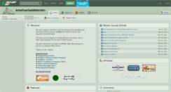 Desktop Screenshot of americansaddlebred.deviantart.com