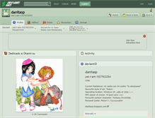 Tablet Screenshot of danitasp.deviantart.com