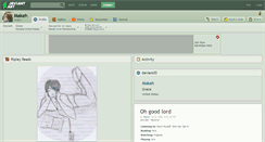 Desktop Screenshot of makeh.deviantart.com
