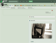 Tablet Screenshot of grahl.deviantart.com
