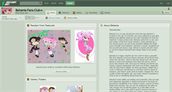 Desktop Screenshot of behania-fans-club.deviantart.com